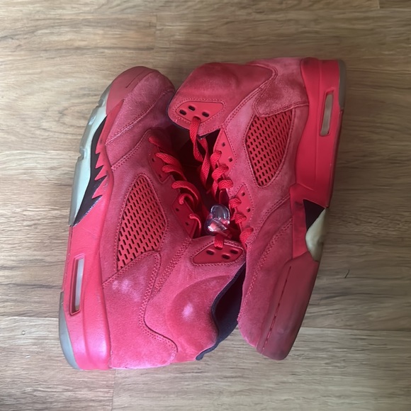 Red Black Jordan 4 IV - Picture 2 of 5